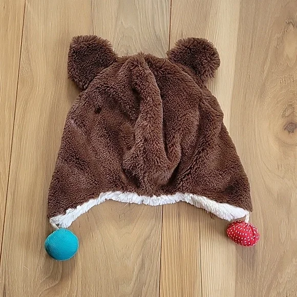 *3/$15* Stephan Baby Fun Winter Stocking Cap Toddler Size Brown Fuzzy - Picture 4 of 5